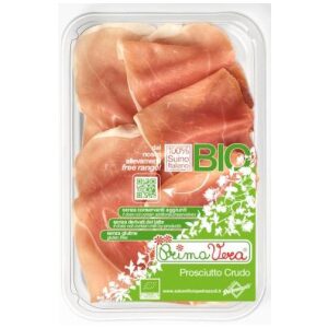 SZYNKA DOJRZEWAJĄCA (PROSCIUTTO CRUDO) BEZGLUTENOWA BIO 70 g - PRIMAVERA
