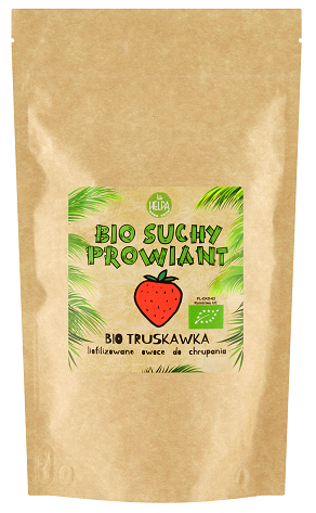 SUCHY PROWIANT (LIOFILIZOWANE TRUSKAWKI) BIO 20 g - HELPA SUCHY PROWIANT (LIOFILIZOWANE TRUSKAWKI) BIO 20 g - HELPA