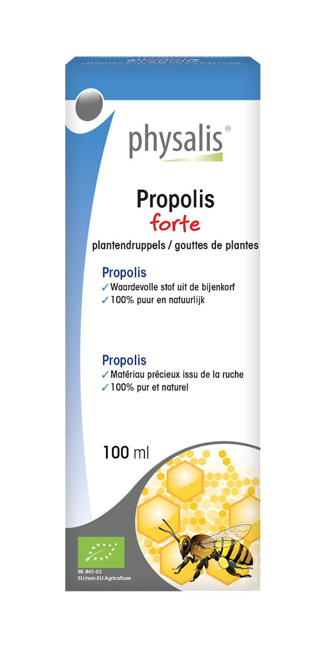 PROPOLIS FORTE EKSTRAKT W KROPLACH BIO 100 ml - PHYSALIS PROPOLIS FORTE EKSTRAKT W KROPLACH BIO 100 ml - PHYSALIS