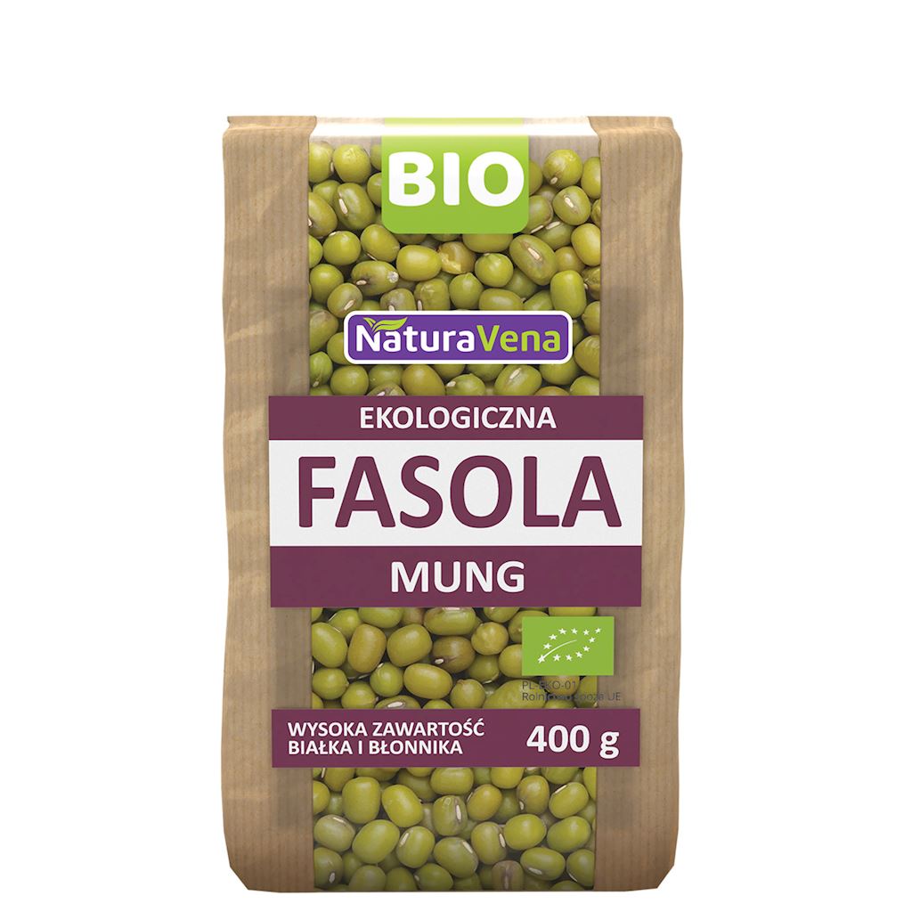 FASOLKA MUNG BIO 400 g - NATURAVENA FASOLKA MUNG BIO 400 g - NATURAVENA