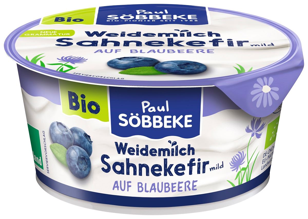KEFIR KREMOWY Z JAGODAMI BIO 150 g - SOBBEKE KEFIR KREMOWY Z JAGODAMI BIO 150 g - SOBBEKE