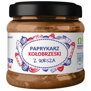 PAPRYKARZ KOŁOBRZESKI Z DORSZA 155 g - KUTER FISH