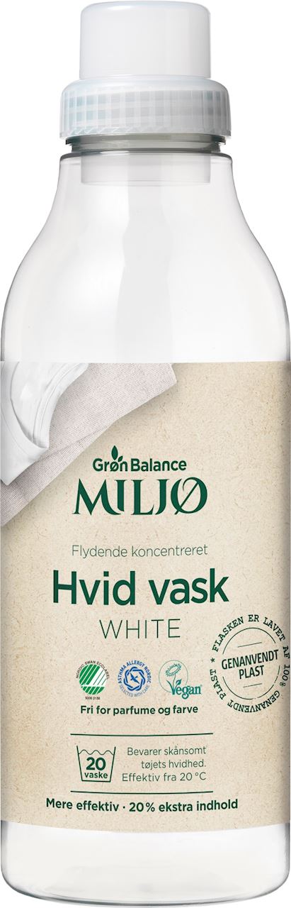 PŁYN DO PRANIA BIAŁYCH UBRAŃ ECO (KONCENTRAT) 900 ml (20 PRAŃ) - GRON BALANCE PŁYN DO PRANIA BIAŁYCH UBRAŃ ECO (KONCENTRAT) 900 ml (20 PRAŃ) - GRON BALANCE
