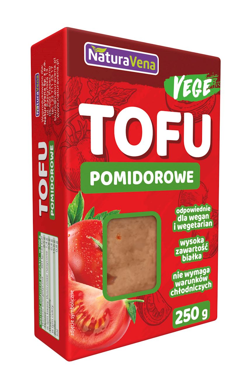 TOFU POMIDOROWE 250 g - NATURAVENA TOFU POMIDOROWE 250 g - NATURAVENA
