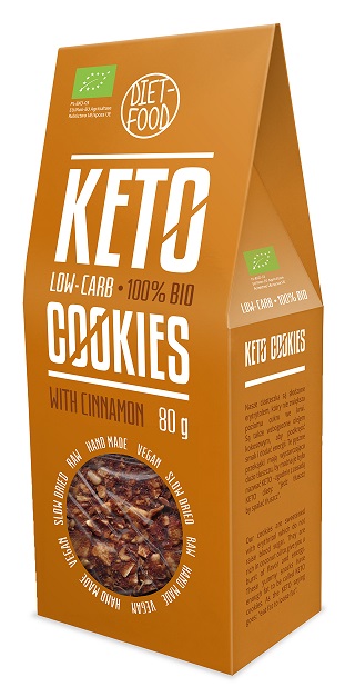 CIASTKA Z CYNAMONEM KETO BIO 80 g - DIET-FOOD CIASTKA Z CYNAMONEM KETO BIO 80 g - DIET-FOOD