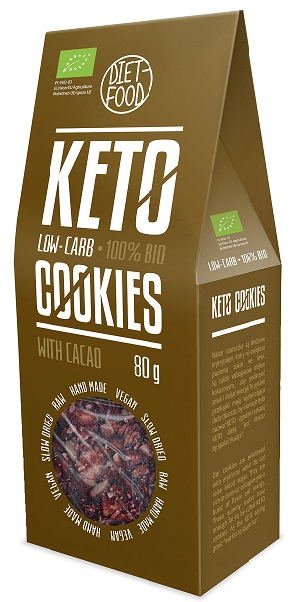CIASTKA KAKAOWE KETO BIO 80 g - DIET-FOOD CIASTKA KAKAOWE KETO BIO 80 g - DIET-FOOD