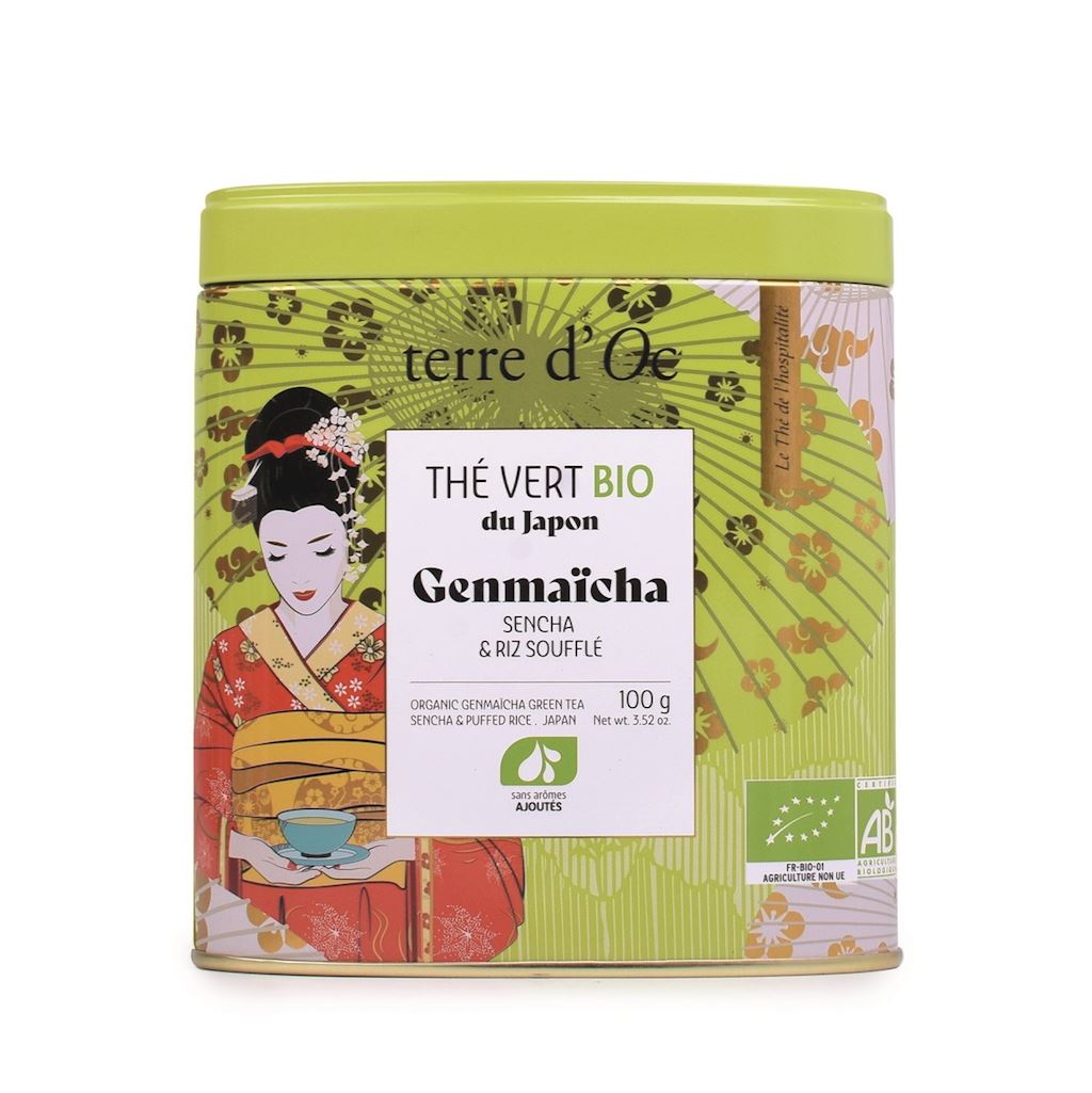 HERBATA ZIELONA GENMAICHA JAPOŃSKA Z PRAŻONYM RYŻEM BIO 100 g - TERRE D'OC HERBATA ZIELONA GENMAICHA JAPOŃSKA Z PRAŻONYM RYŻEM BIO 100 g - TERRE D'OC