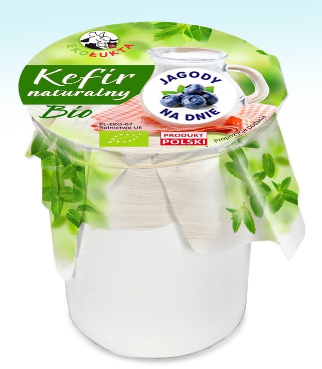 KEFIR Z JAGODAMI BIO 300 g - EKO ŁUKTA (PRODUKT SEZONOWY) KEFIR Z JAGODAMI BIO 300 g - EKO ŁUKTA (PRODUKT SEZONOWY)