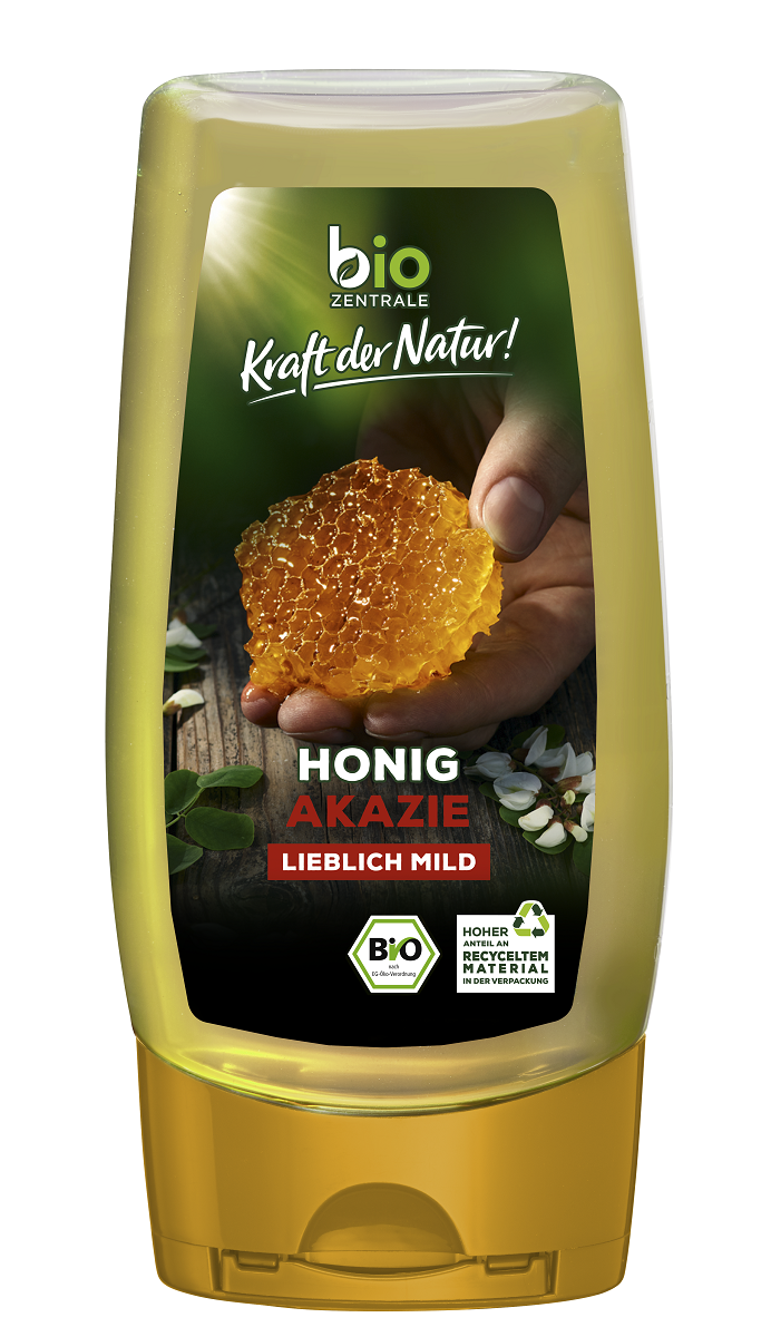 MIÓD NEKTAROWY AKACJOWY BEZGLUTENOWY BIO Z DOZOWNIKIEM 350 g - BIO ZENTRALE MIÓD NEKTAROWY AKACJOWY BEZGLUTENOWY BIO Z DOZOWNIKIEM 350 g - BIO ZENTRALE
