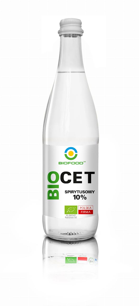 OCET SPIRYTUSOWY 10 % BEZGLUTENOWY BIO 500 ml - BIO FOOD OCET SPIRYTUSOWY 10 % BEZGLUTENOWY BIO 500 ml - BIO FOOD