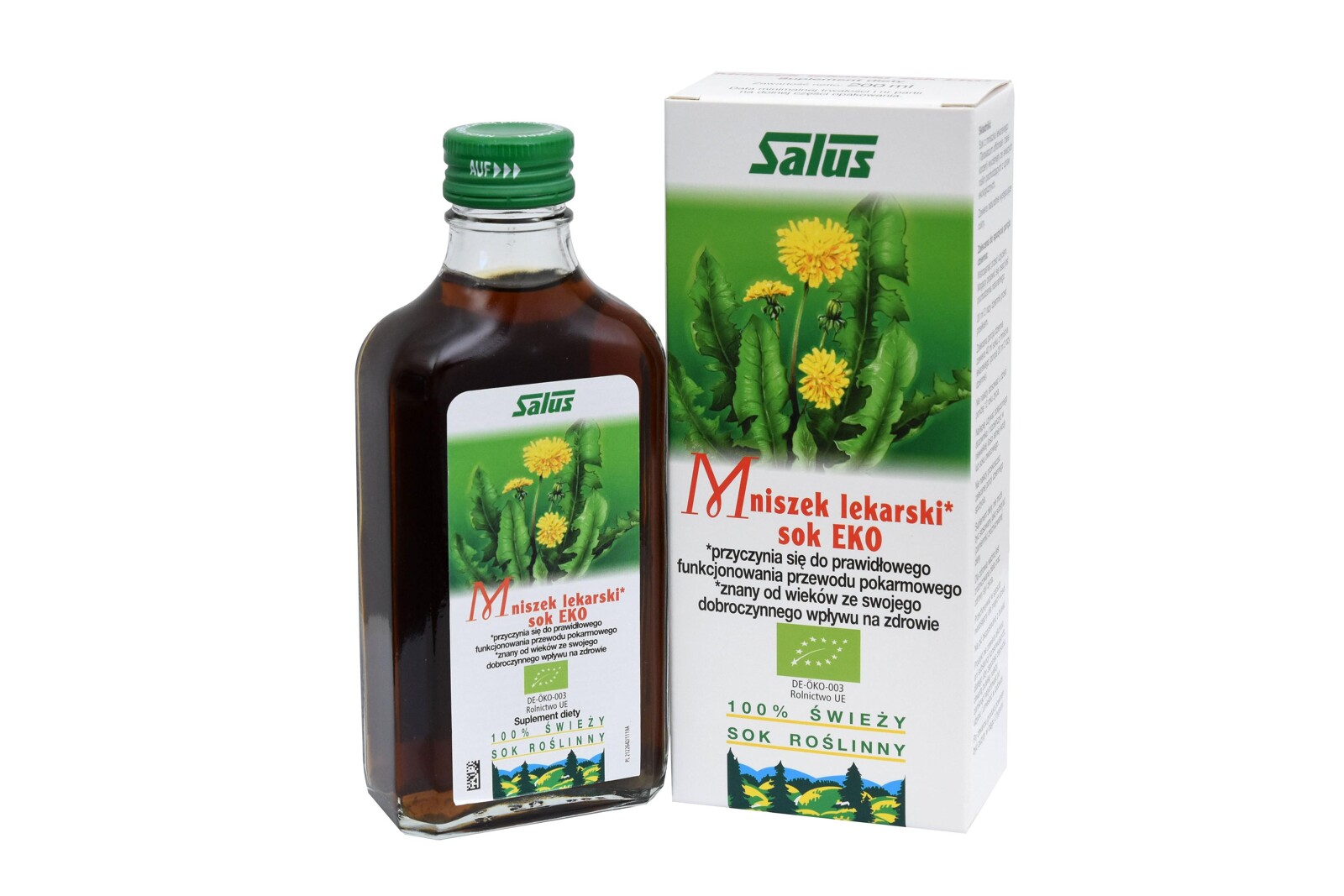 SOK Z MNISZKA LEKARSKIEGO BIO 200 ml - SALUS SOK Z MNISZKA LEKARSKIEGO BIO 200 ml - SALUS