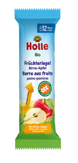 BATON OWOCOWY GRUSZKA - JABŁKO OD 12 MIESIĄCA BIO 25 g - HOLLE BATON OWOCOWY GRUSZKA - JABŁKO OD 12 MIESIĄCA BIO 25 g - HOLLE