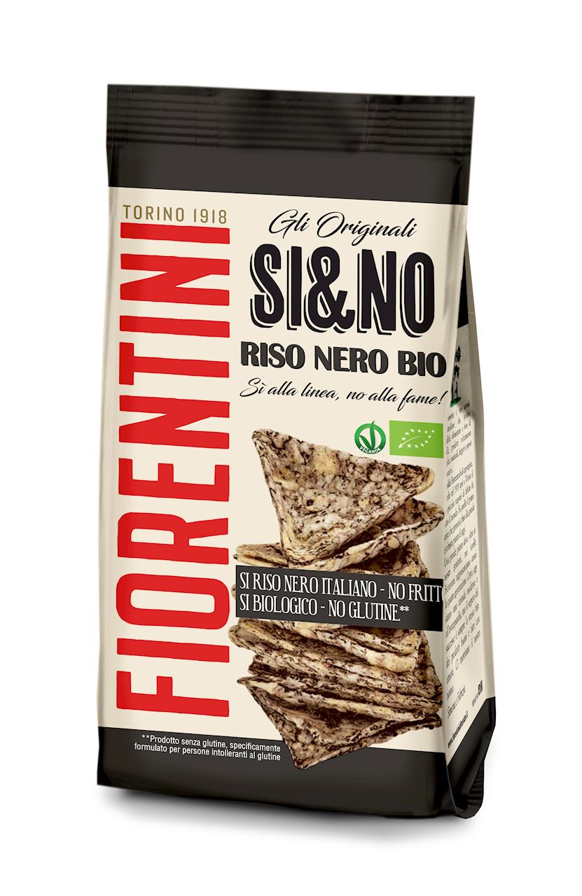 CHRUPKI Z CZARNEGO RYŻU PIRAMIDKI Z SOLĄ MORSKĄ BEZGLUTENOWE BIO 80 g - FIORENTINI CHRUPKI Z CZARNEGO RYŻU PIRAMIDKI Z SOLĄ MORSKĄ BEZGLUTENOWE BIO 80 g - FIORENTINI