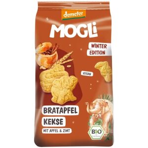 CIASTKA O SMAKU PIECZONEGO JABŁKA Z CYNAMONEM DEMETER BIO 50 g - MOGLI (PRODUKT SEZONOWY)