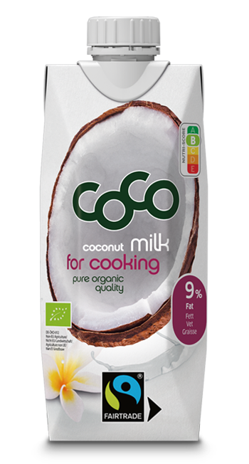 COCONUT MILK - NAPÓJ KOKOSOWY DO GOTOWANIA BEZ DODATKU CUKRÓW BIO 500 ml - COCO (DR MARTINS) COCONUT MILK - NAPÓJ KOKOSOWY DO GOTOWANIA BEZ DODATKU CUKRÓW BIO 500 ml - COCO (DR MARTINS)