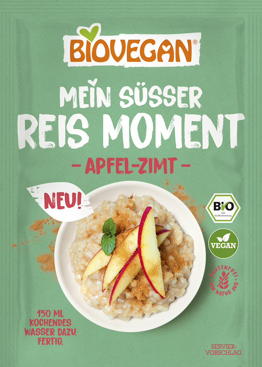 DESER RYŻOWY INSTANT Z JABŁKIEM I CYNAMONEM BEZGLUTENOWY BIO 58 g – BIOVEGAN DESER RYŻOWY INSTANT Z JABŁKIEM I CYNAMONEM BEZGLUTENOWY BIO 58 g – BIOVEGAN