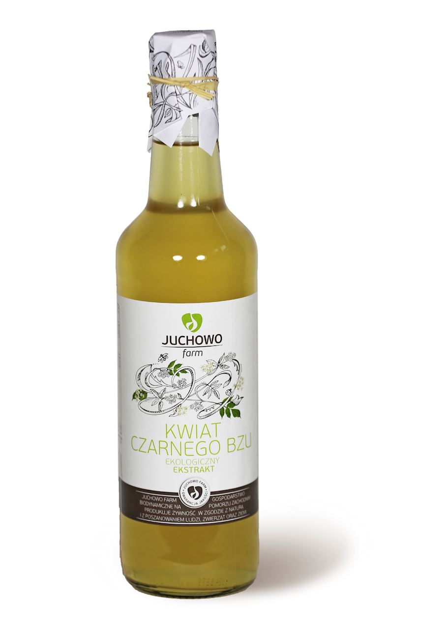 EKSTRAKT Z KWIATÓW CZARNEGO BZU BIO 500 ml - JUCHOWO EKSTRAKT Z KWIATÓW CZARNEGO BZU BIO 500 ml - JUCHOWO