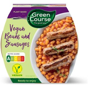 FASOLA Z WEGAŃSKĄ ALTERNATYWĄ KIEŁBASY 300 g - GREEN COURSE