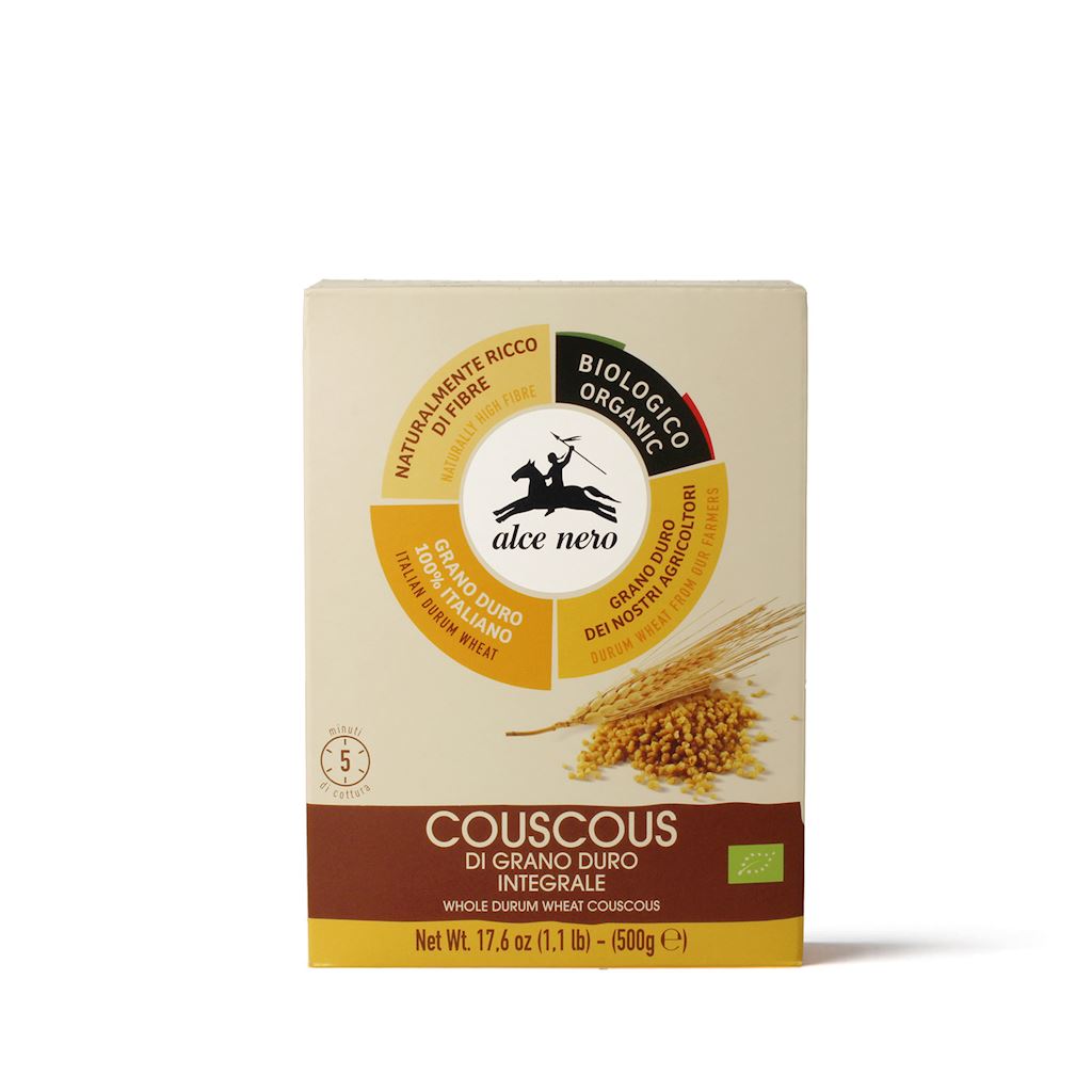 KASZA KUSKUS RAZOWY BIO 500 g - ALCE NERO KASZA KUSKUS RAZOWY BIO 500 g - ALCE NERO