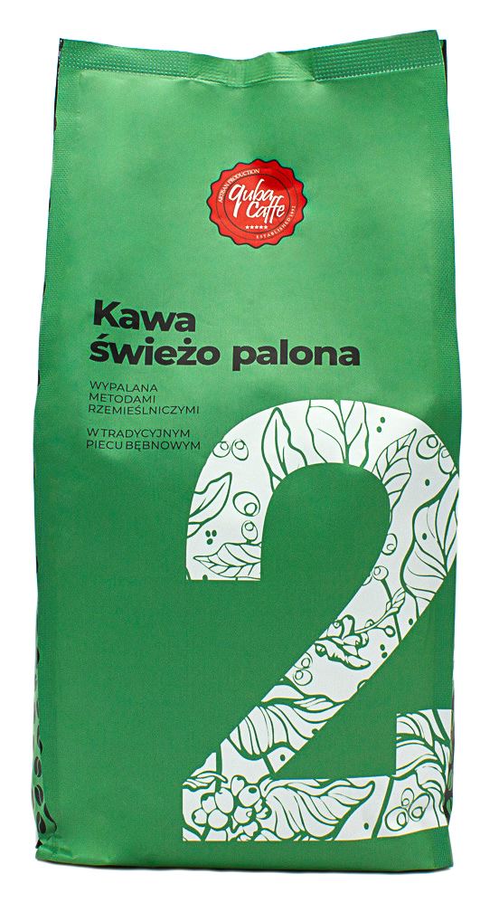 KAWA ZIARNISTA ARABICA/ROBUSTA (NO.2) 1 kg - QUBA CAFFE KAWA ZIARNISTA ARABICA/ROBUSTA (NO.2) 1 kg - QUBA CAFFE