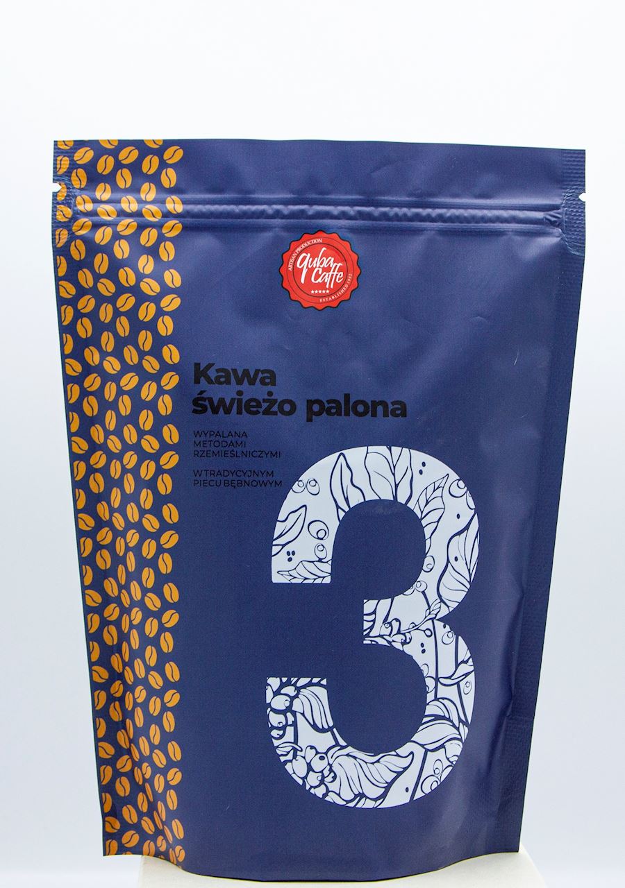 KAWA ZIARNISTA ARABICA/ROBUSTA (NO.3) 250 g - QUBA CAFFE KAWA ZIARNISTA ARABICA/ROBUSTA (NO.3) 250 g - QUBA CAFFE