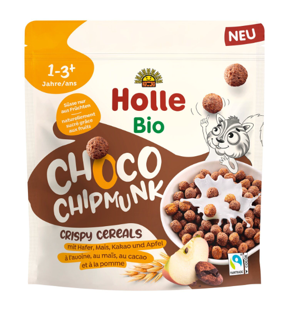 KULKI ZBOŻOWE KAKAOWA WIEWIÓRKA BEZ DODATKU CUKRÓW OD 1 ROKU FAIR TRADE BIO 125 g - HOLLE KULKI ZBOŻOWE KAKAOWA WIEWIÓRKA BEZ DODATKU CUKRÓW OD 1 ROKU FAIR TRADE BIO 125 g - HOLLE