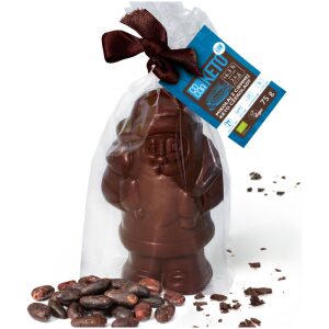 MIKOŁAJ Z CIEMNEJ CZEKOLADY KETO BIO 75 g - COCOA (PRODUKT SEZONOWY)