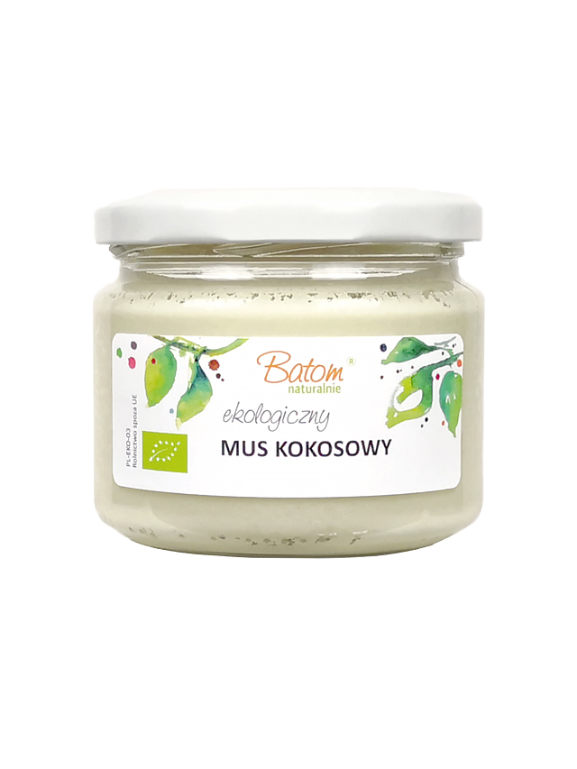 MUS KOKOSOWY BIO 250 g - BATOM MUS KOKOSOWY BIO 250 g - BATOM