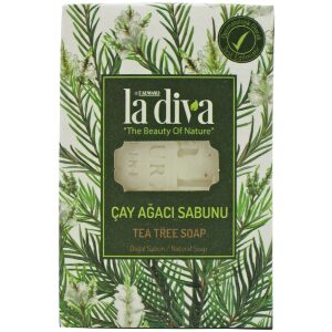 MYDŁO W KOSTCE DRZEWO HERBACIANE 100 g - LA DIVA