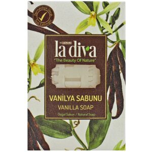 MYDŁO W KOSTCE WANILIOWE 100 g - LA DIVA
