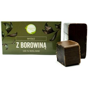MYDŁO W KOSTCE Z BOROWINĄ 100 g - KOSZYCZEK NATURY