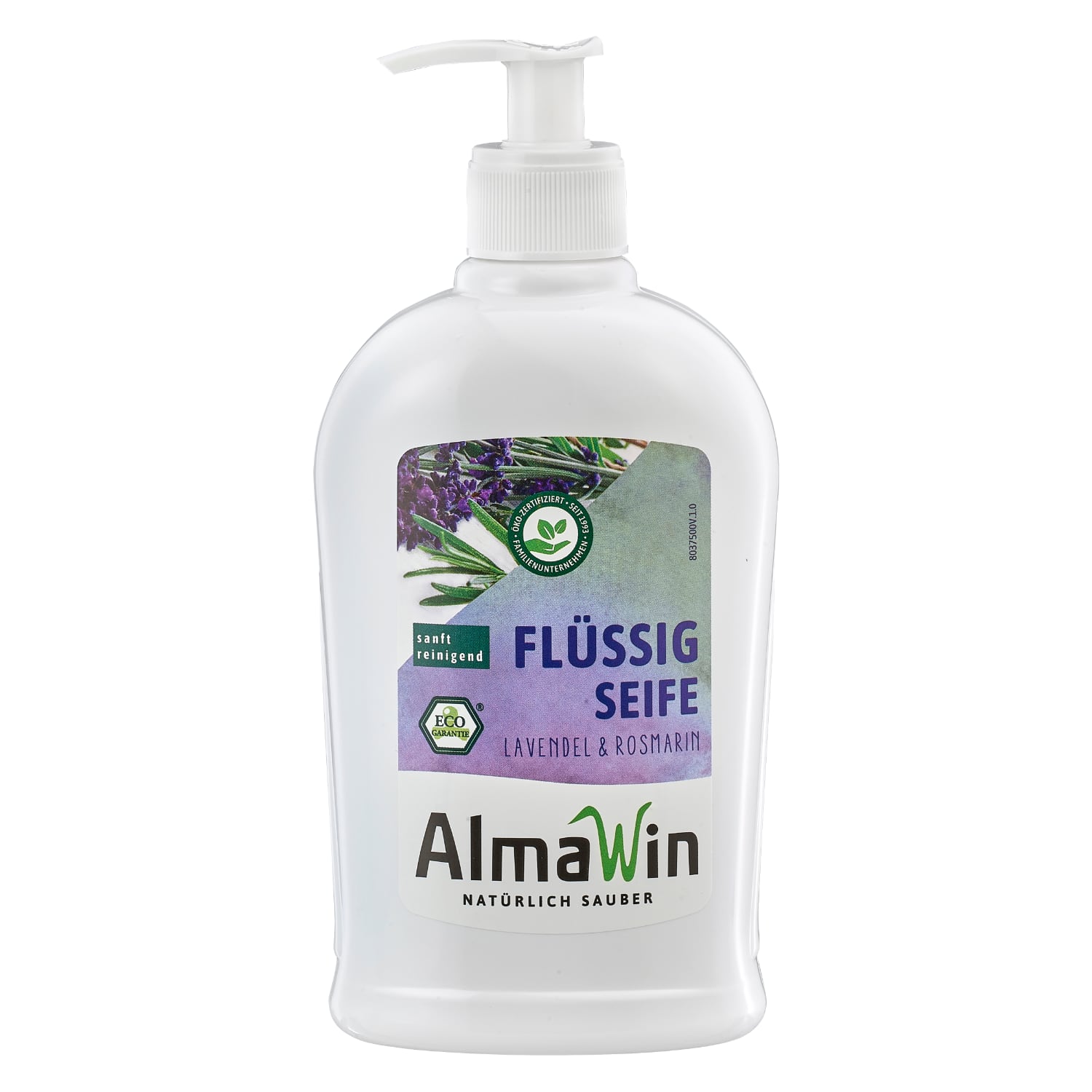 MYDŁO W PŁYNIE LAWENDA I ROZMARYN ECO 500 ml - ALMAWIN MYDŁO W PŁYNIE LAWENDA I ROZMARYN ECO 500 ml - ALMAWIN