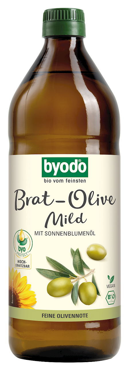 OLIWA Z OLIWEK Z OLEJEM SŁONECZNIKOWYM DO SMAŻENIA I GOTOWANIA BIO 750 ml - BYODO OLIWA Z OLIWEK Z OLEJEM SŁONECZNIKOWYM DO SMAŻENIA I GOTOWANIA BIO 750 ml - BYODO