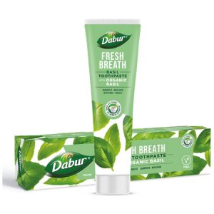 PASTA DO ZĘBÓW ŚWIEŻY ODDECH Z BAZYLIĄ 100 ml - DABUR