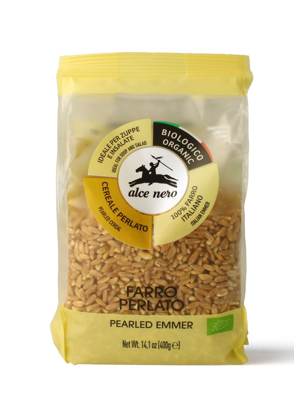 PŁASKURKA PERŁOWA BIO 400 g - ALCE NERO PŁASKURKA PERŁOWA BIO 400 g - ALCE NERO