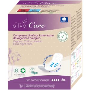 PODPASKI EKSTRADŁUGIE & ULTRACIENKIE O ZWIĘKSZONEJ CHŁONNOŚCI 8 szt - SILVER CARE