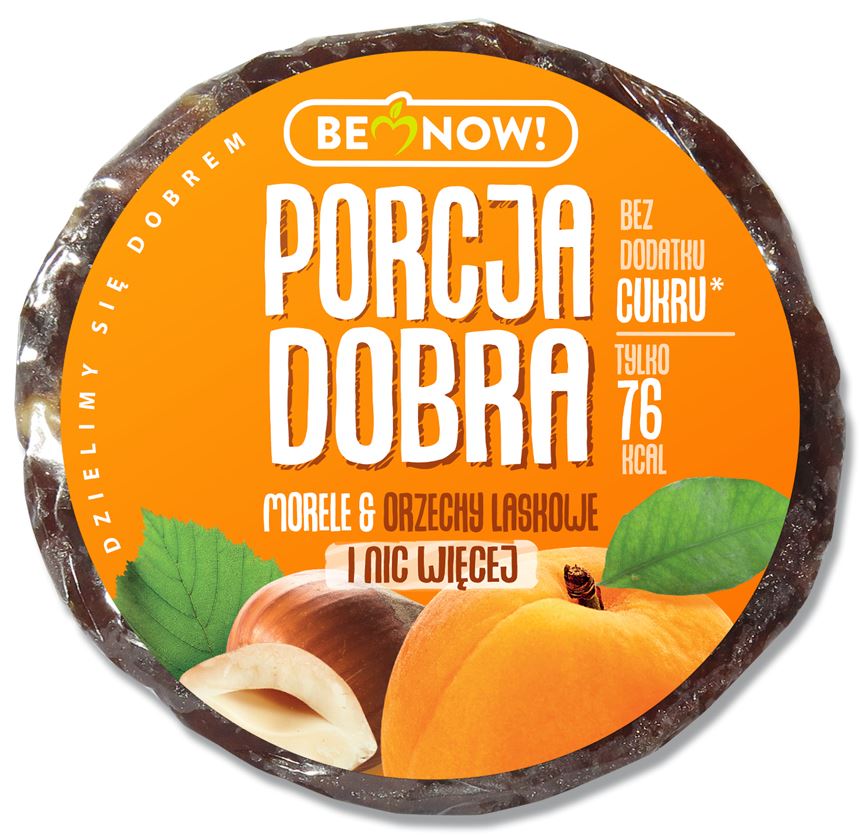 PRZEKĄSKA MORELOWO - ORZECHOWA BEZ DODATKU CUKRU 25 g - PORCJA DOBRA PRZEKĄSKA MORELOWO - ORZECHOWA BEZ DODATKU CUKRU 25 g - PORCJA DOBRA