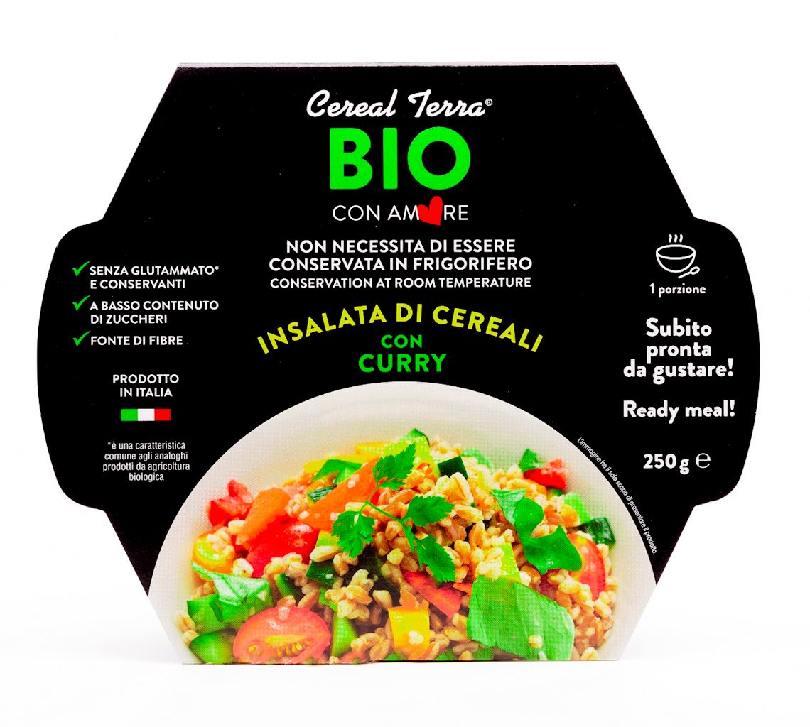 SAŁATKA ZBOŻOWA Z WARZYWAMI I CURRY BIO 200 g - CEREAL TERRA SAŁATKA ZBOŻOWA Z WARZYWAMI I CURRY BIO 200 g - CEREAL TERRA