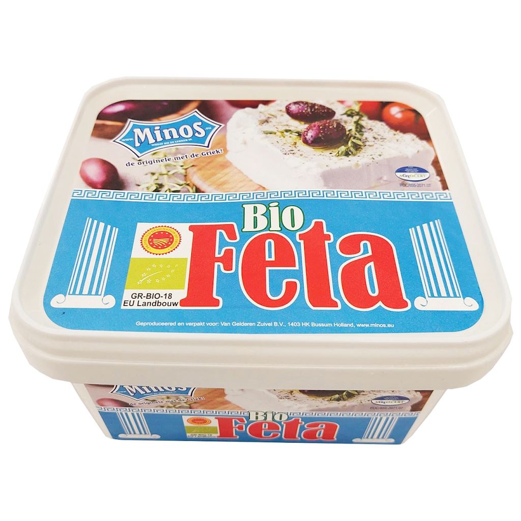 SER FETA BIO (5 x 200 g) 1 kg (POJEMNIK) - MINOS SER FETA BIO (5 x 200 g) 1 kg (POJEMNIK) - MINOS