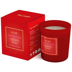 ŚWIECA SOJOWA ZAPACHOWA GRZANE WINO 210 ml - YOUR CANDLE (PRODUKT SEZONOWY)