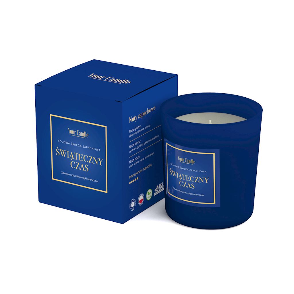 ŚWIECA SOJOWA ZAPACHOWA ŚWIĄTECZNY CZAS 210 ml - YOUR CANDLE (PRODUKT SEZONOWY) ŚWIECA SOJOWA ZAPACHOWA ŚWIĄTECZNY CZAS 210 ml - YOUR CANDLE (PRODUKT SEZONOWY)