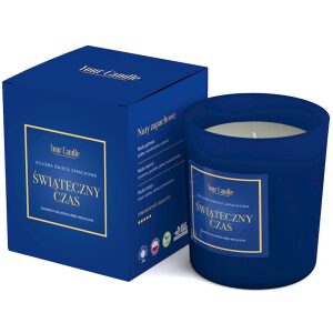 ŚWIECA SOJOWA ZAPACHOWA ŚWIĄTECZNY CZAS 210 ml - YOUR CANDLE (PRODUKT SEZONOWY)