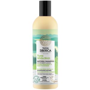 SZAMPON DO WŁOSÓW INTENSYWNE ODŚWIEŻENIE I POGRUBIENIE Z BIAŁĄ BRZOZĄ 270 ml - NATURA SIBERICA (TAIGA)