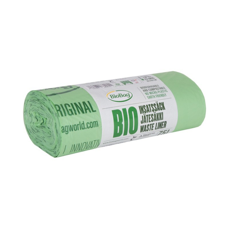 WORKI NA ODPADY BIO I ZMIESZANE 75 L 20 szt. (KOMPOSTOWALNE I BIODEGRADOWALNE) - BIOBAG WORKI NA ODPADY BIO I ZMIESZANE 75 L 20 szt. (KOMPOSTOWALNE I BIODEGRADOWALNE) - BIOBAG