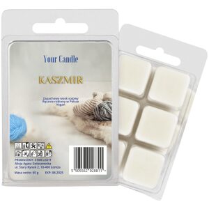 WOSK ZAPACHOWY SOJOWY KASZMIR (6 x 10 g) 60 g - YOUR CANDLE