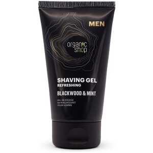 ŻEL DO GOLENIA DLA MĘŻCZYZN EKSTRAKT Z KORY DĘBU I MIĘTA 150 ml - ORGANIC SHOP